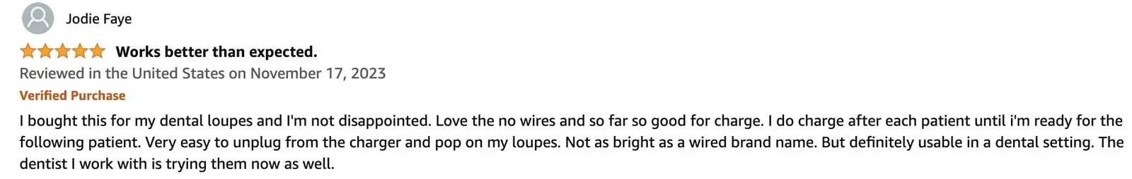 best wireless dental loupe lights